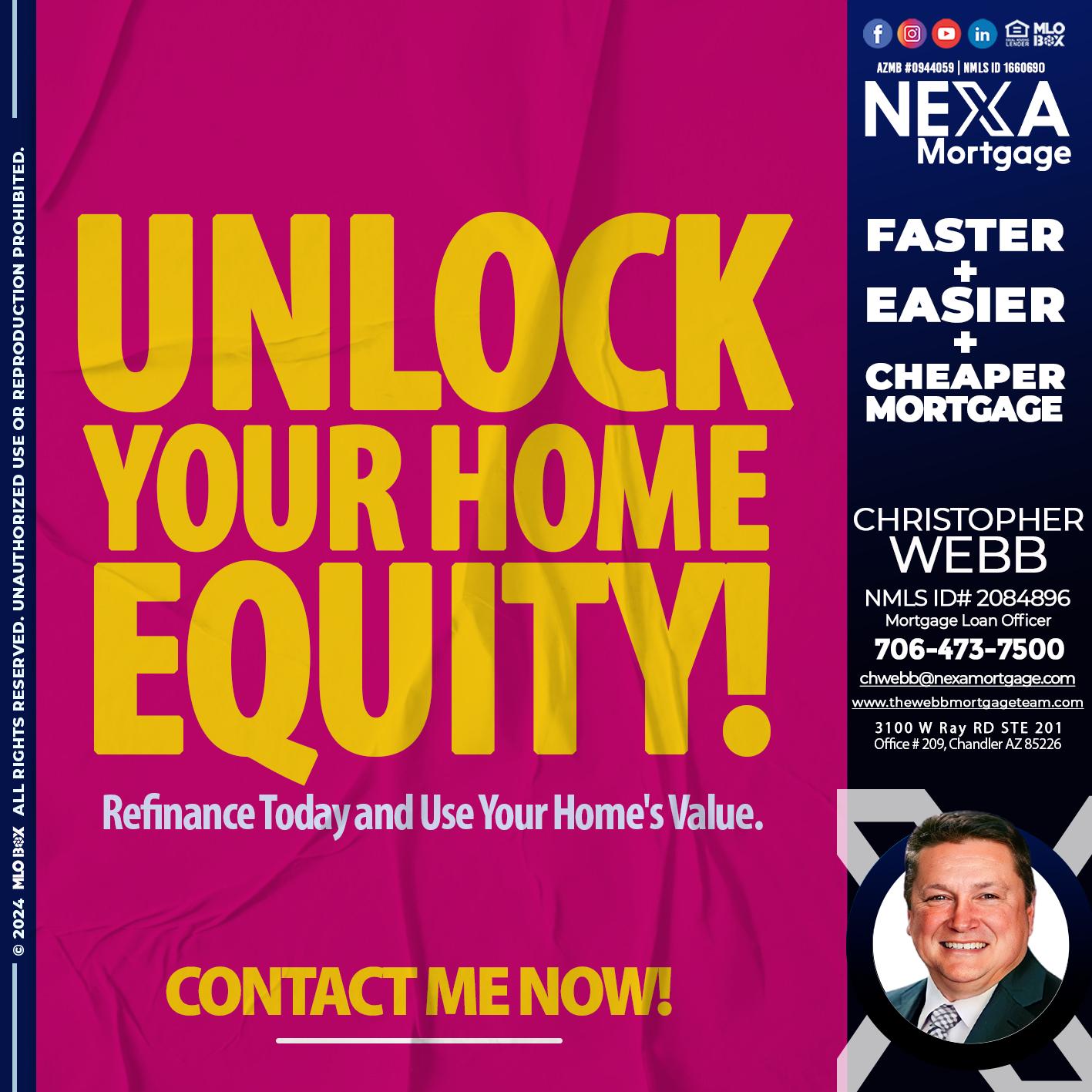 UNLOCK - Christopher Webb -Mortgage Loan Officer
