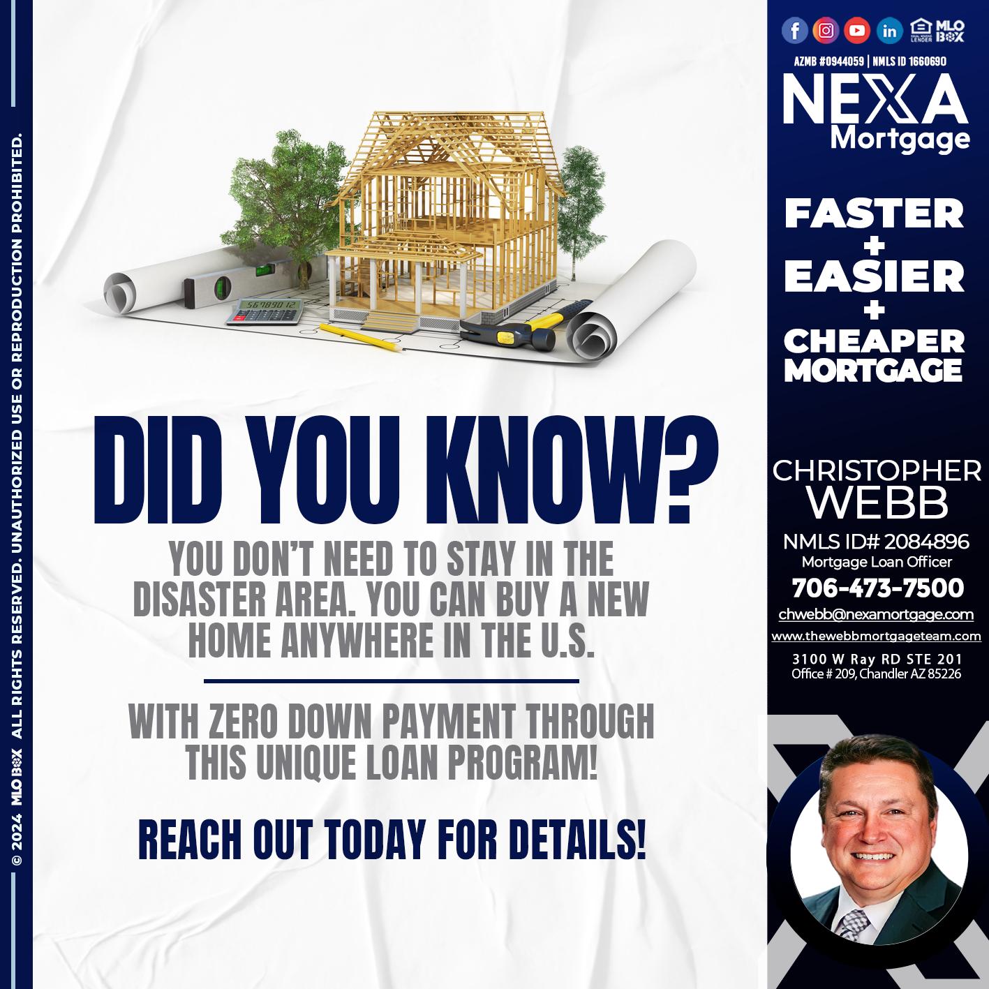 DID YOU KNOW - Christopher Webb -Mortgage Loan Officer