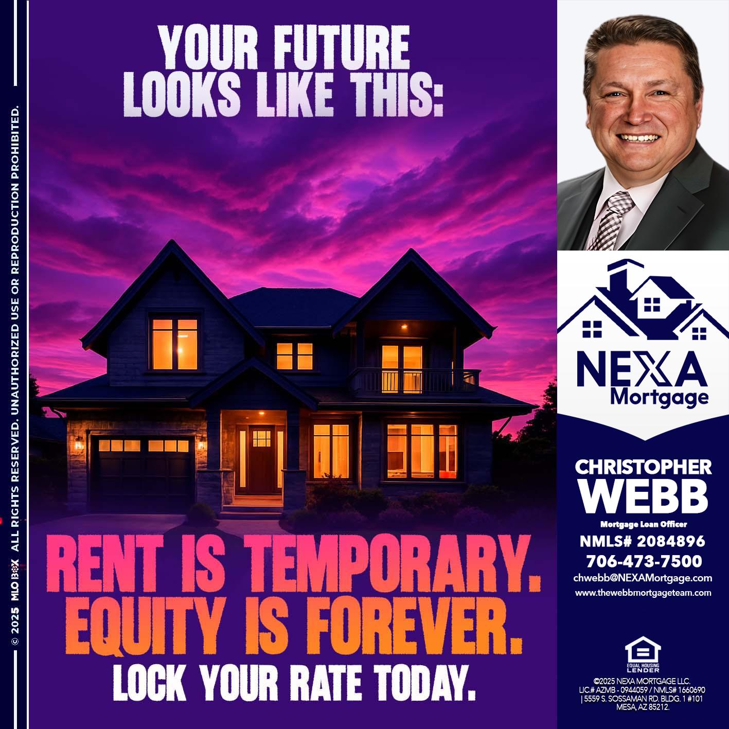YOUR FUTURE - Christopher Webb -Mortgage Loan Officer