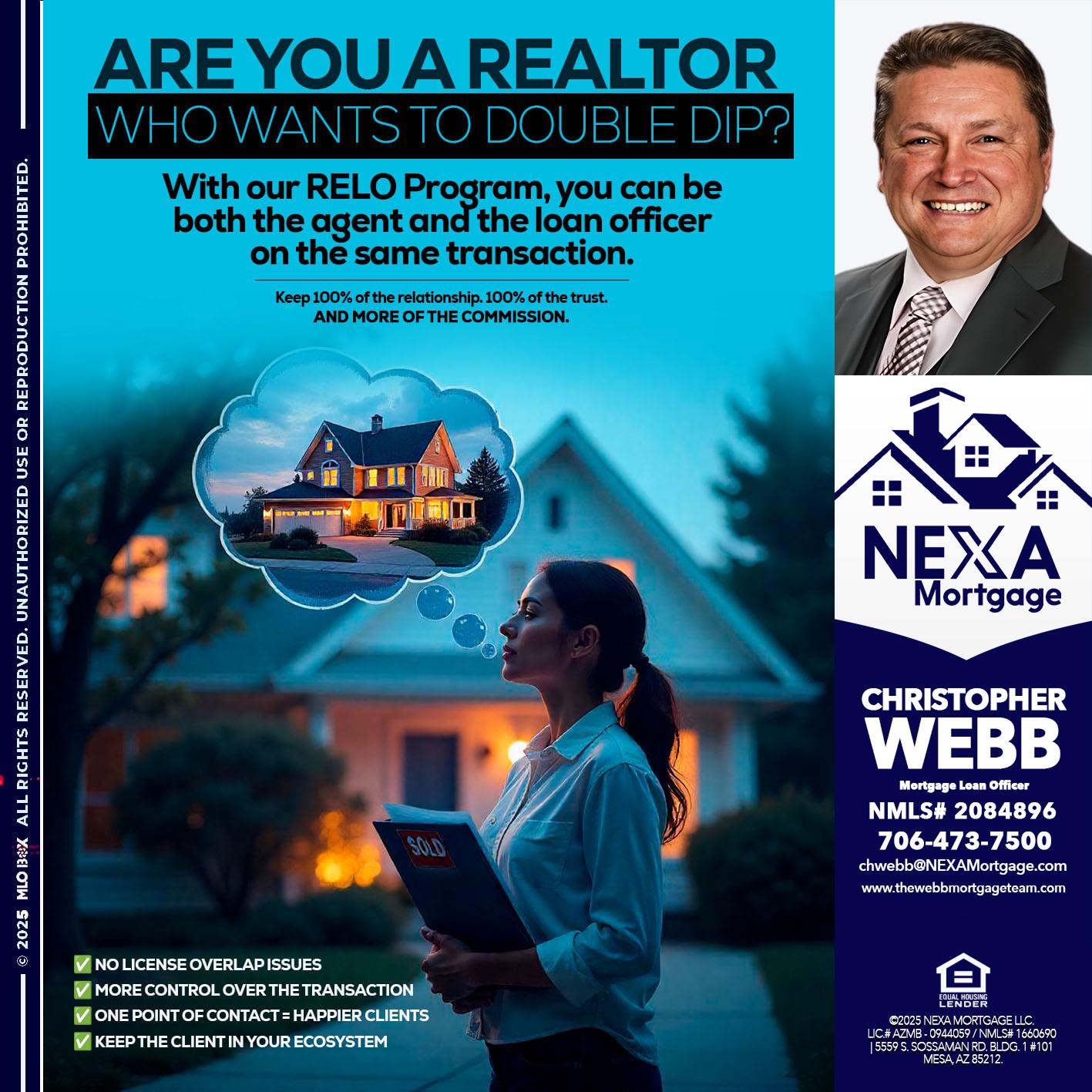 Are you a Realtor? - Christopher Webb -Mortgage Loan Officer