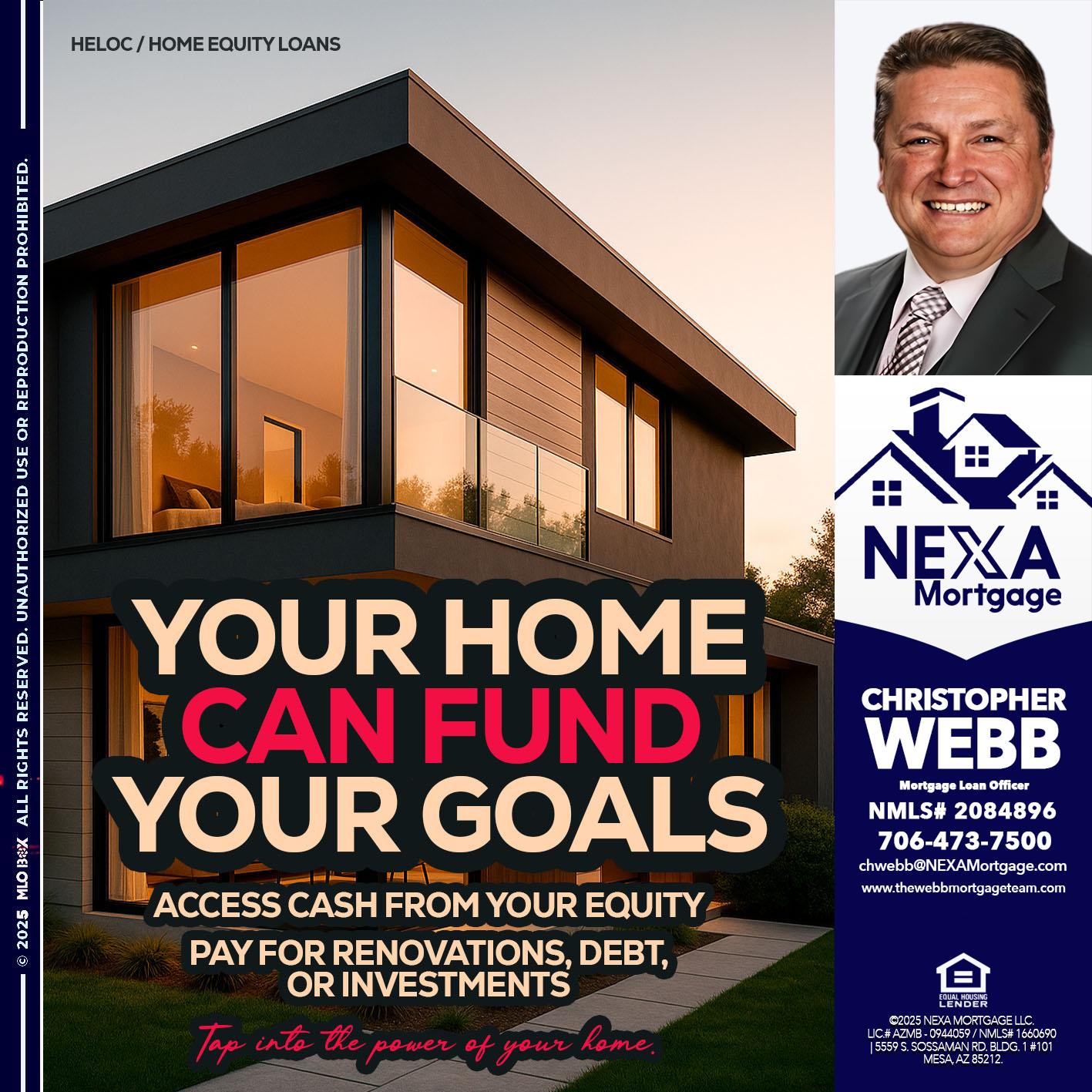 HELOC - Christopher Webb -Mortgage Loan Officer