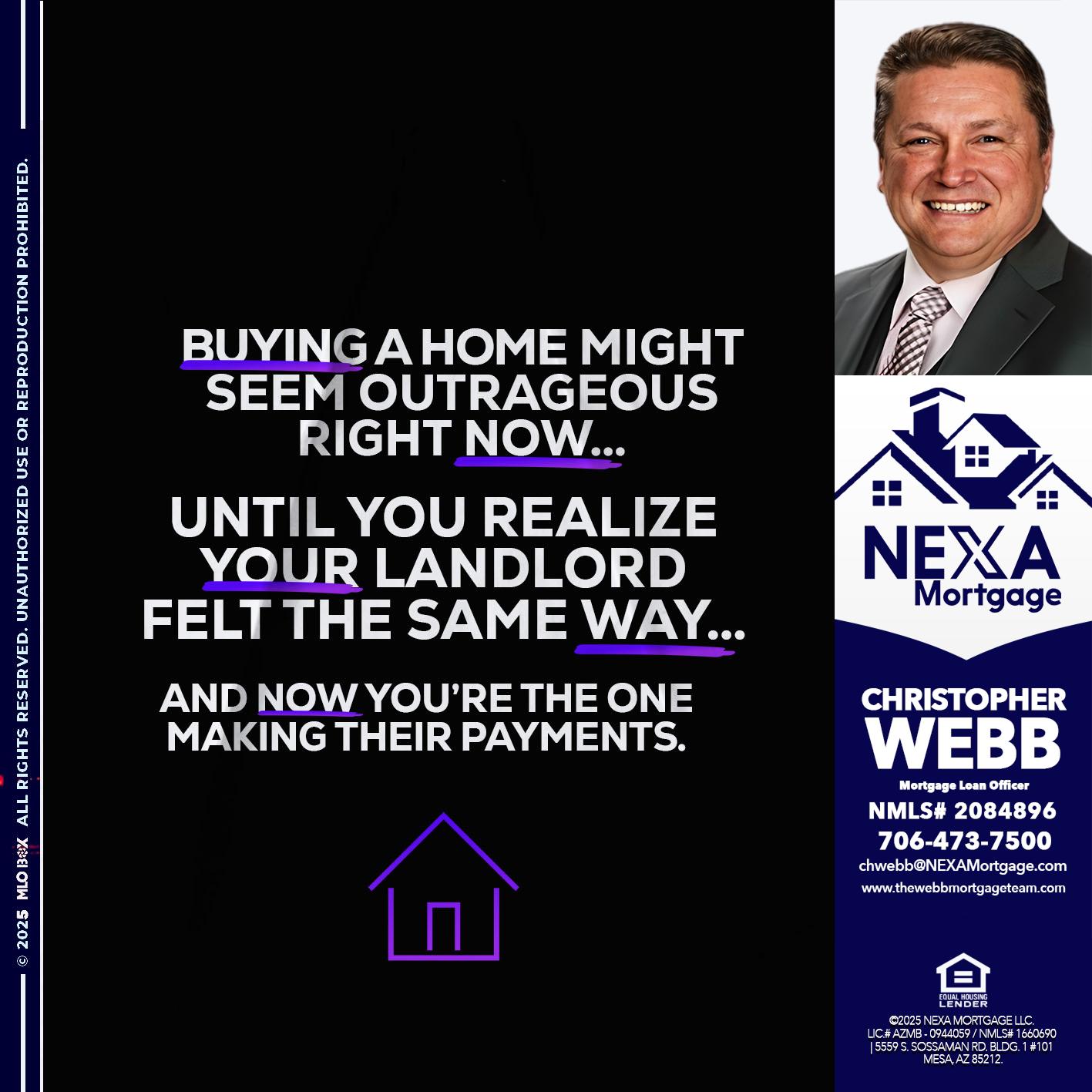 BUYING A HOME - Christopher Webb -Mortgage Loan Officer