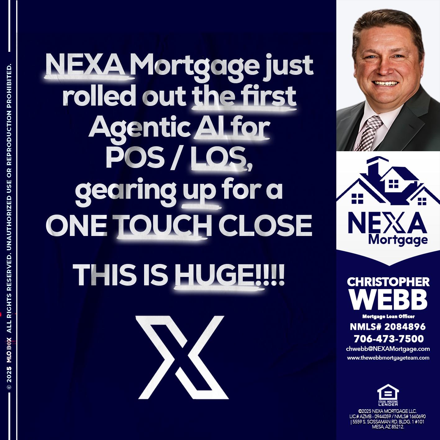 NEXA MORTGAGE - Christopher Webb -Mortgage Loan Officer