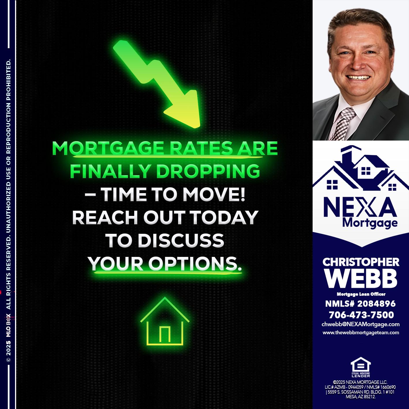 MORTGAGE RATES - Christopher Webb -Mortgage Loan Officer