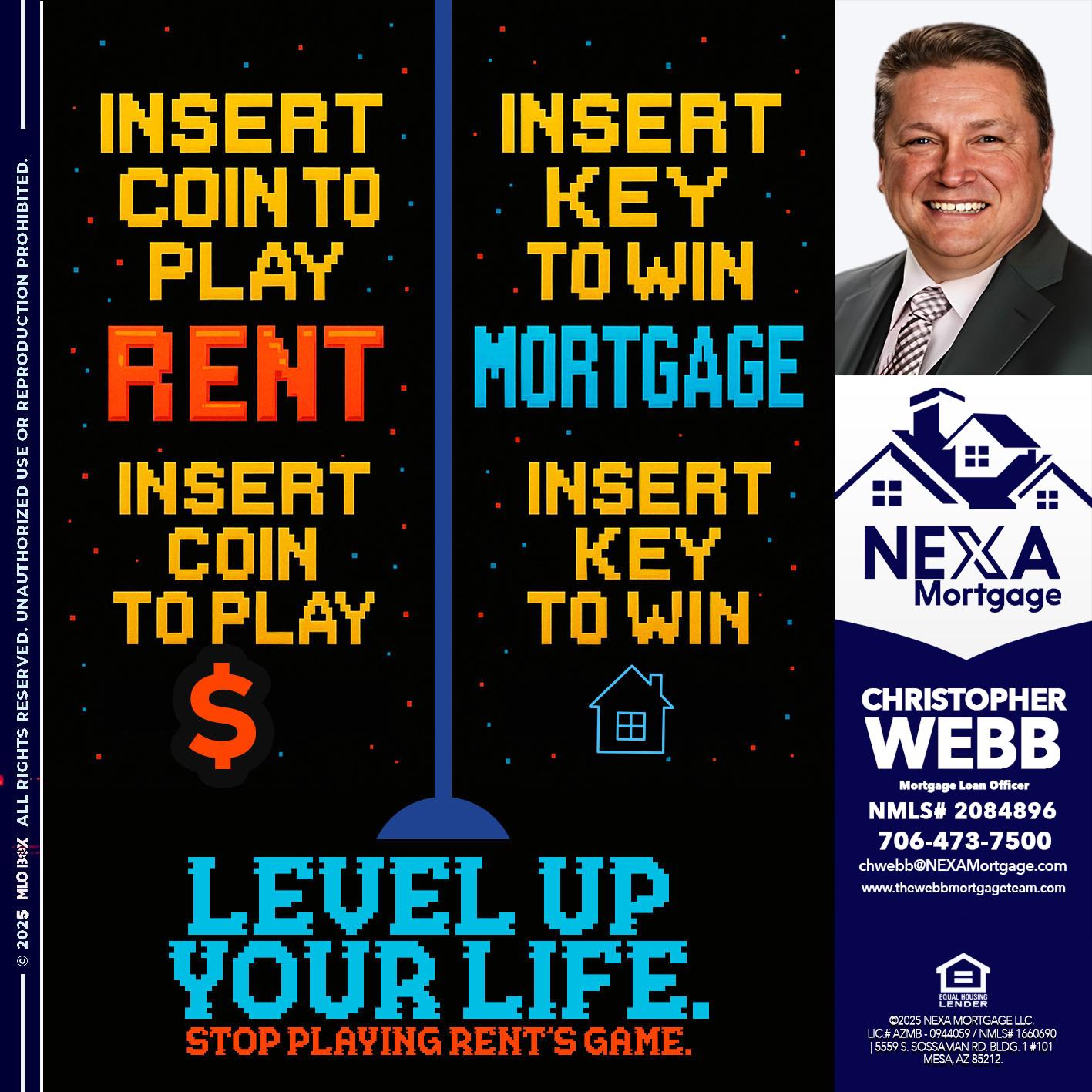 INSERT COIN - Christopher Webb -Mortgage Loan Officer