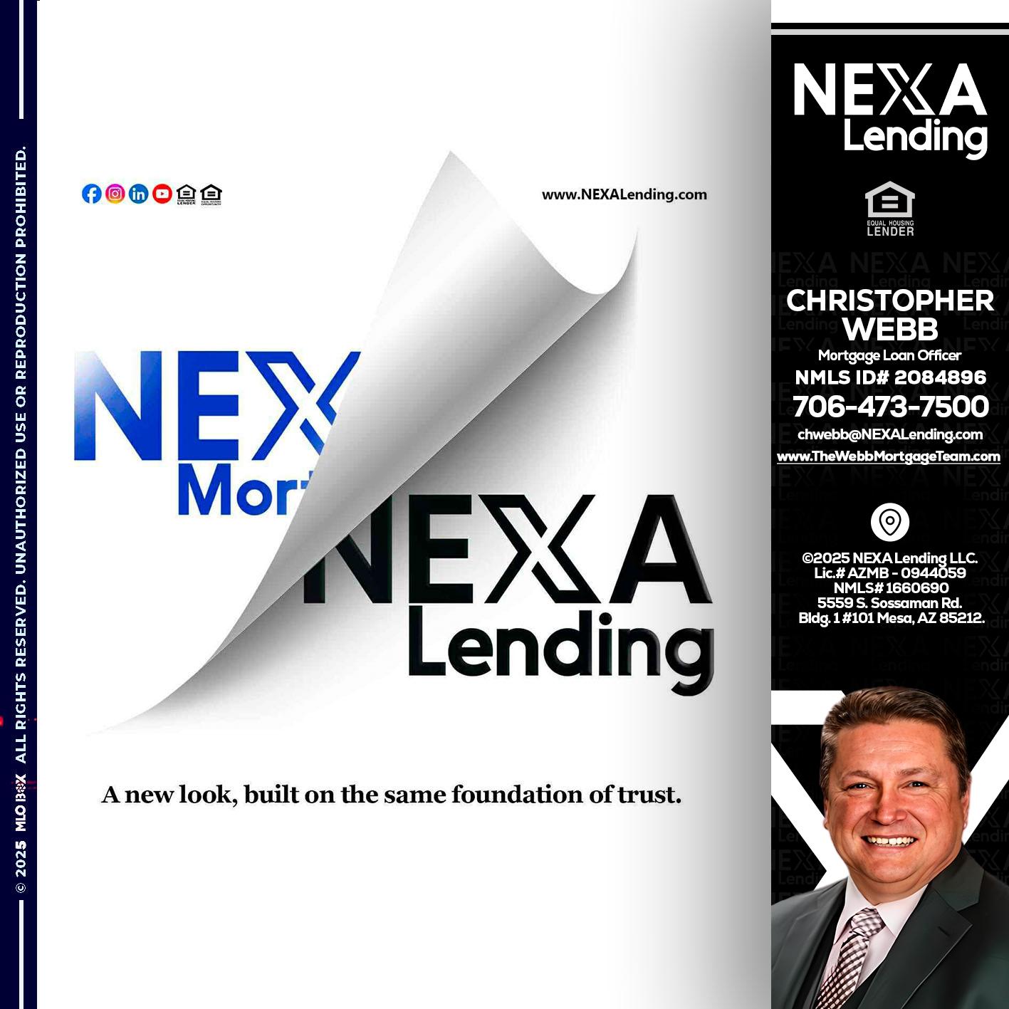 NEXA LENDING - Christopher Webb -Mortgage Loan Officer
