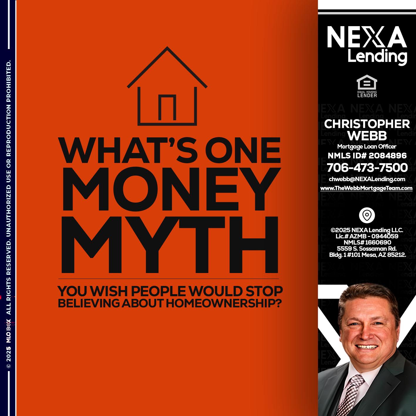 WHATS ONE - Christopher Webb -Mortgage Loan Officer