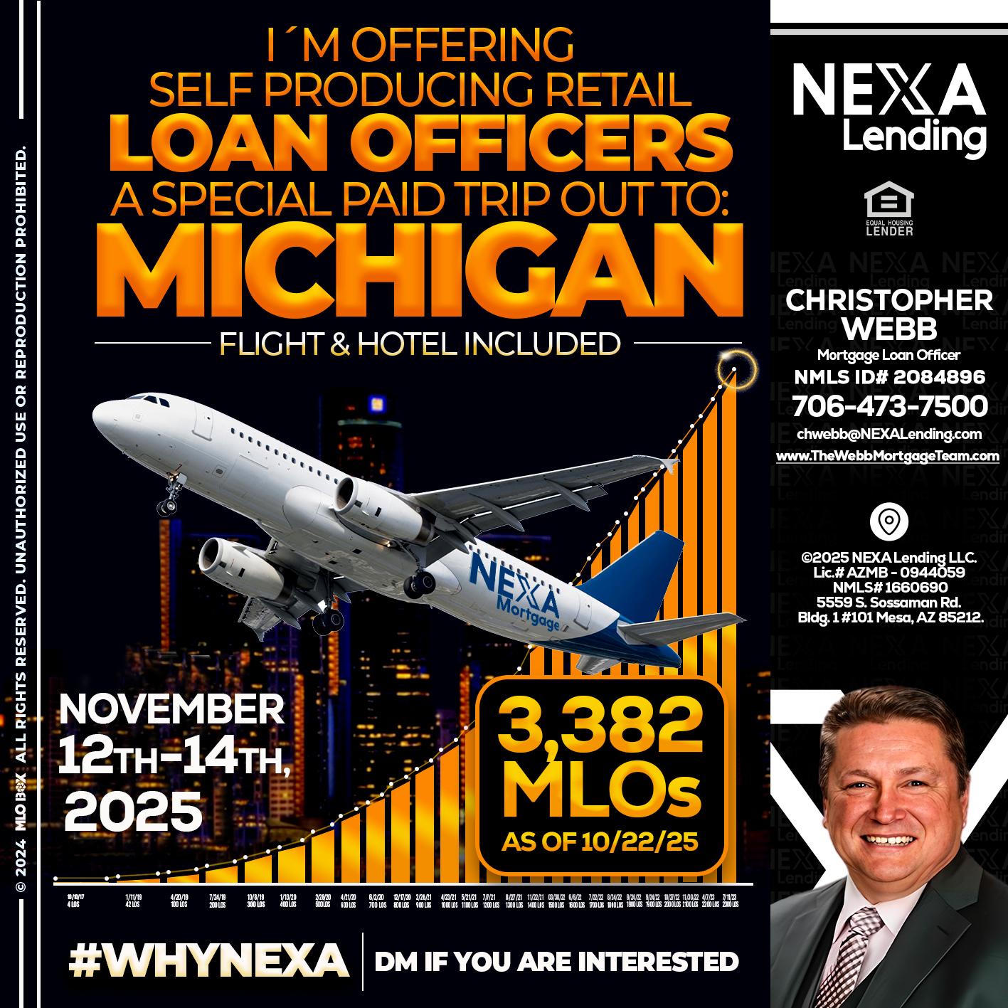 michigan trip - Christopher Webb -Mortgage Loan Officer