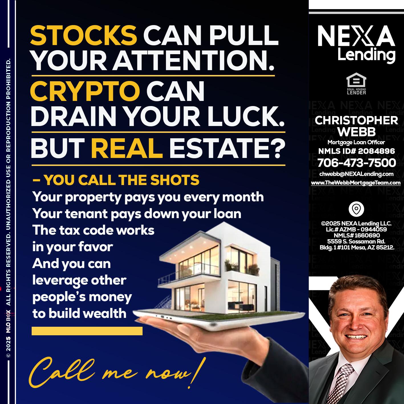 STOCK YOUR - Christopher Webb -Mortgage Loan Officer