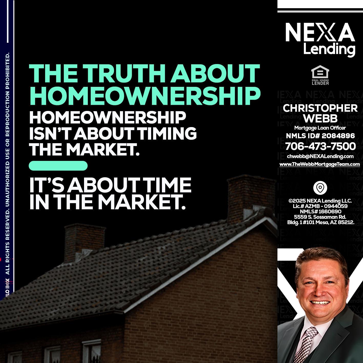 THE TRUTH ABOUT - Christopher Webb -Mortgage Loan Officer