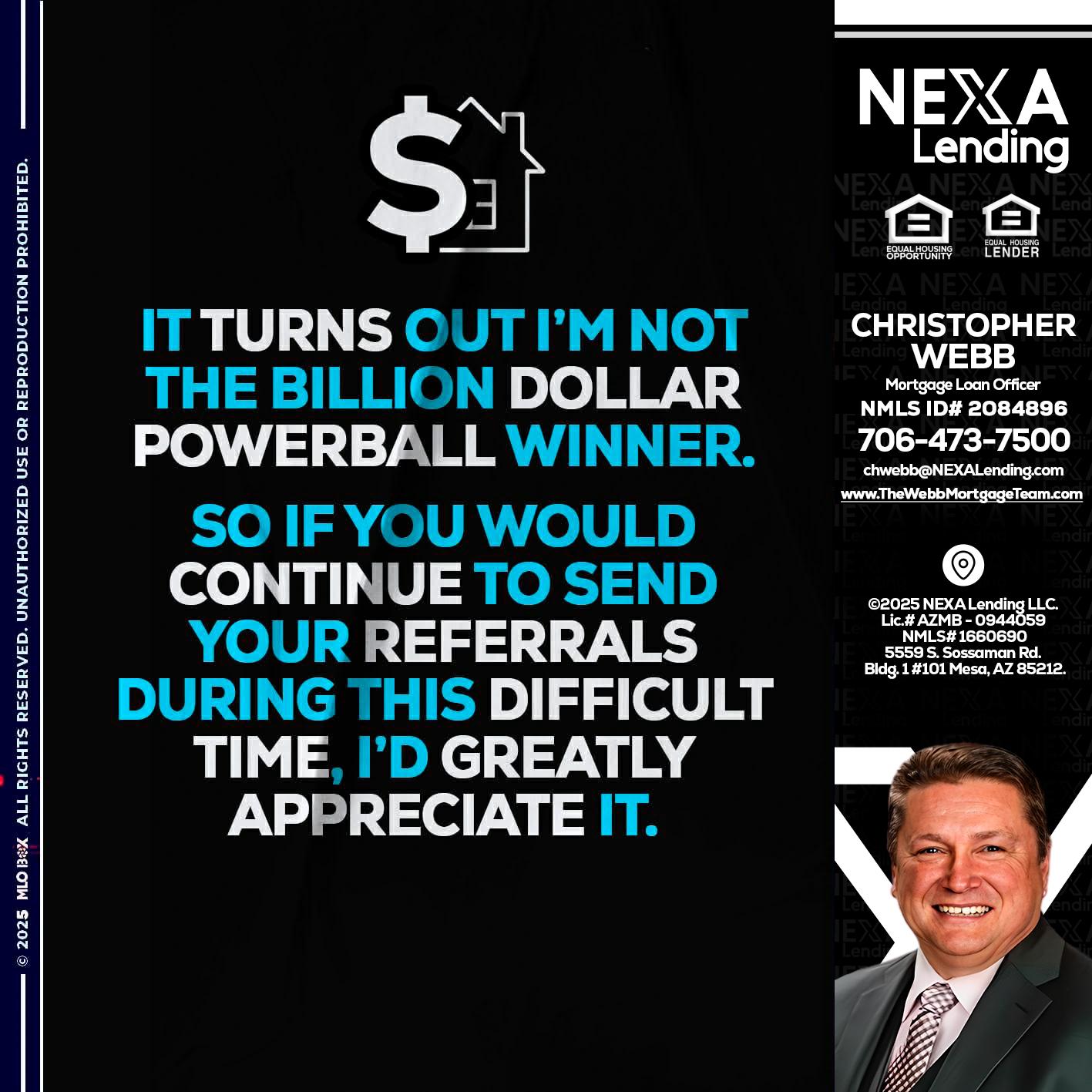 IT TURNS - Christopher Webb -Mortgage Loan Officer