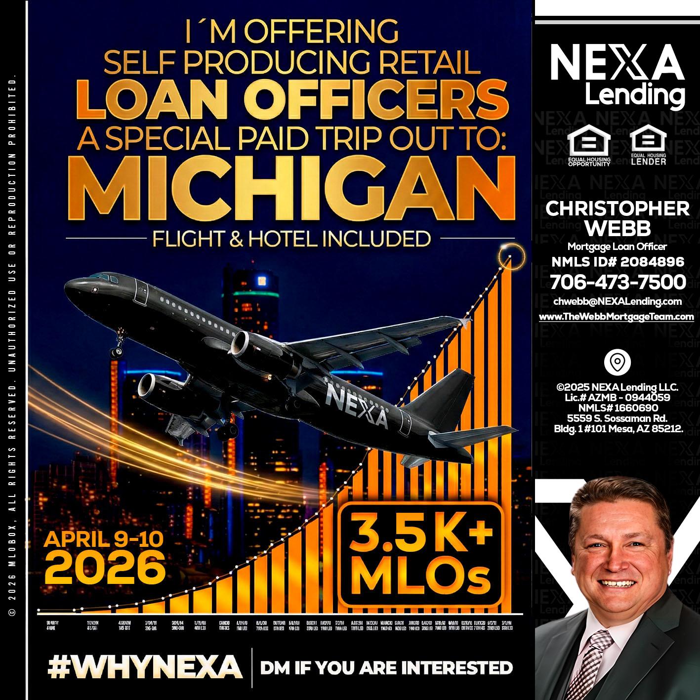 3.5K - Christopher Webb -Mortgage Loan Officer