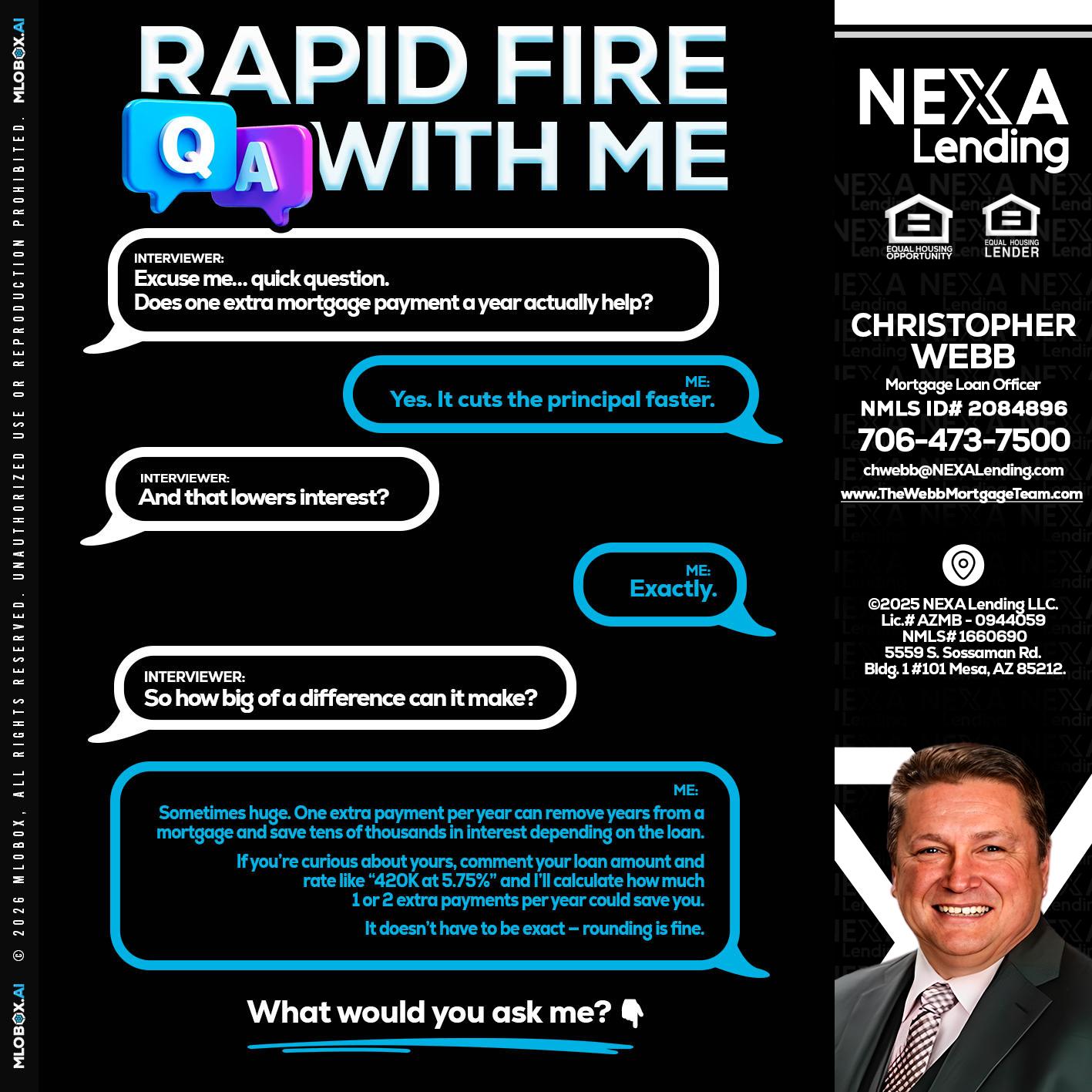 RAPID Q&A - Christopher Webb -Mortgage Loan Officer