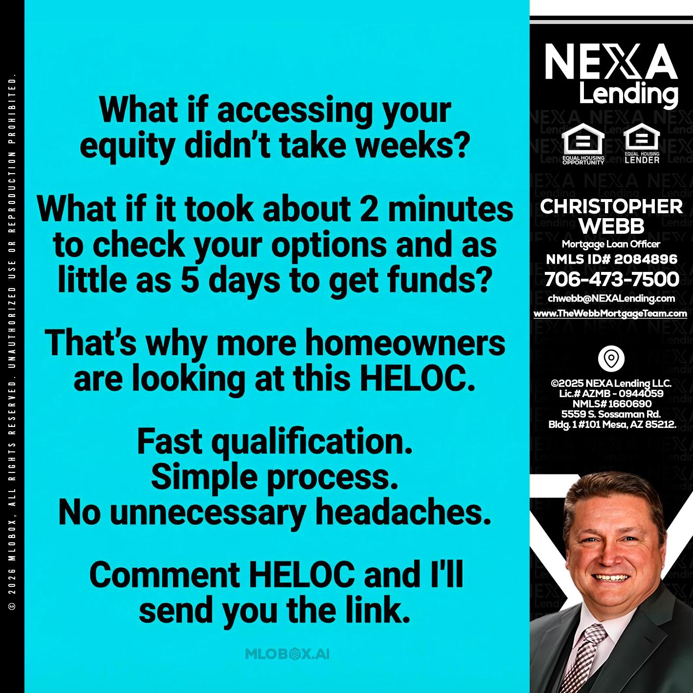 what if - Christopher Webb -Mortgage Loan Officer