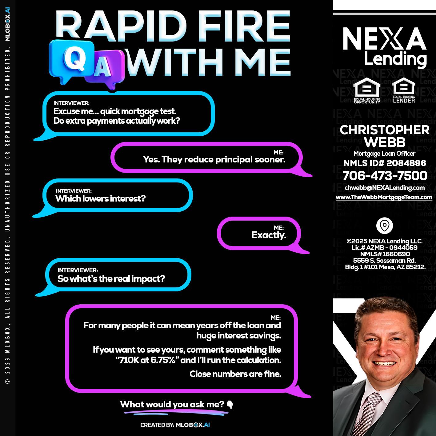 RAPID QA - Christopher Webb -Mortgage Loan Officer