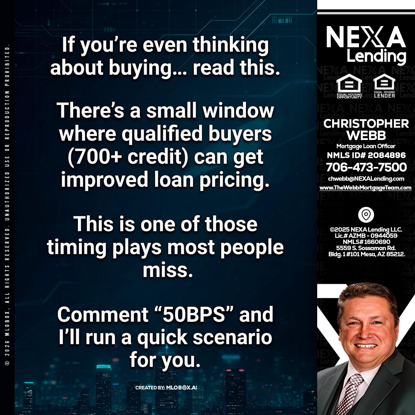 IF YOU EVER - Christopher Webb -Mortgage Loan Officer