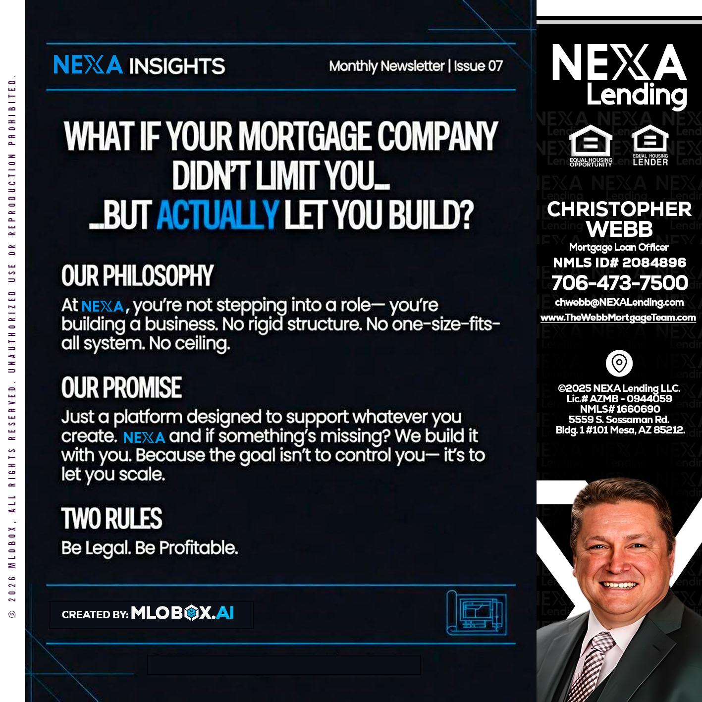 NEXA INSIGHTS - Christopher Webb -Mortgage Loan Officer