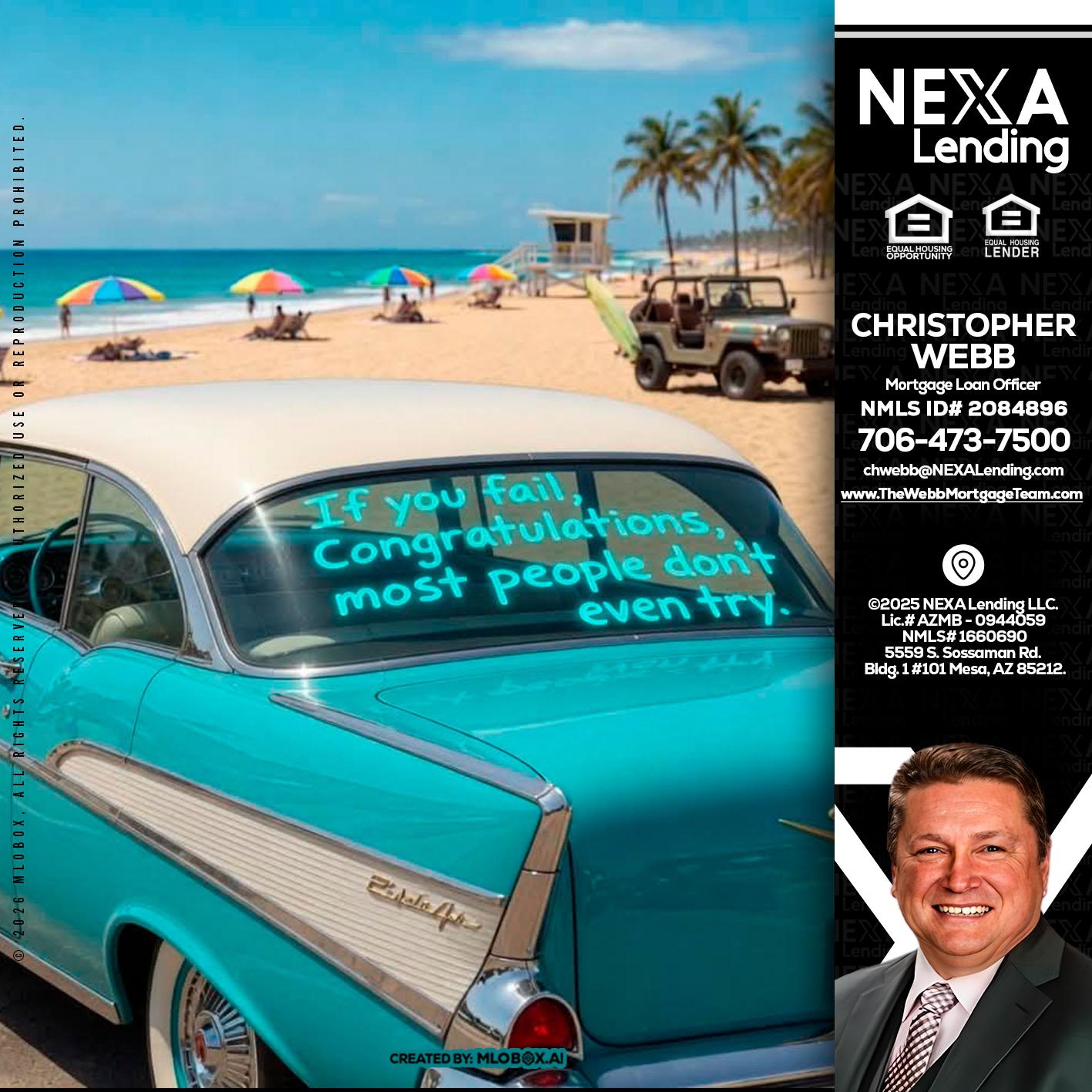 if you - Christopher Webb -Mortgage Loan Officer