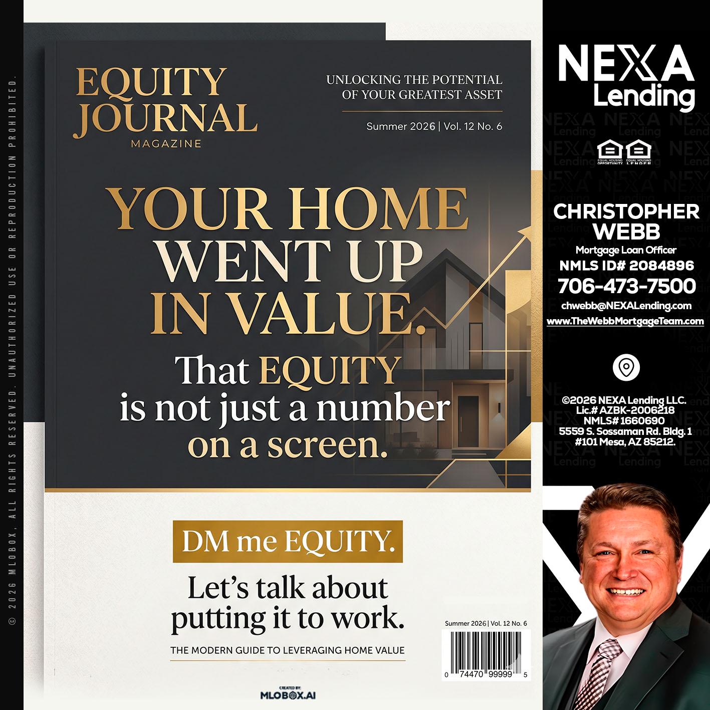 YOUR HOME - Christopher Webb -Mortgage Loan Officer