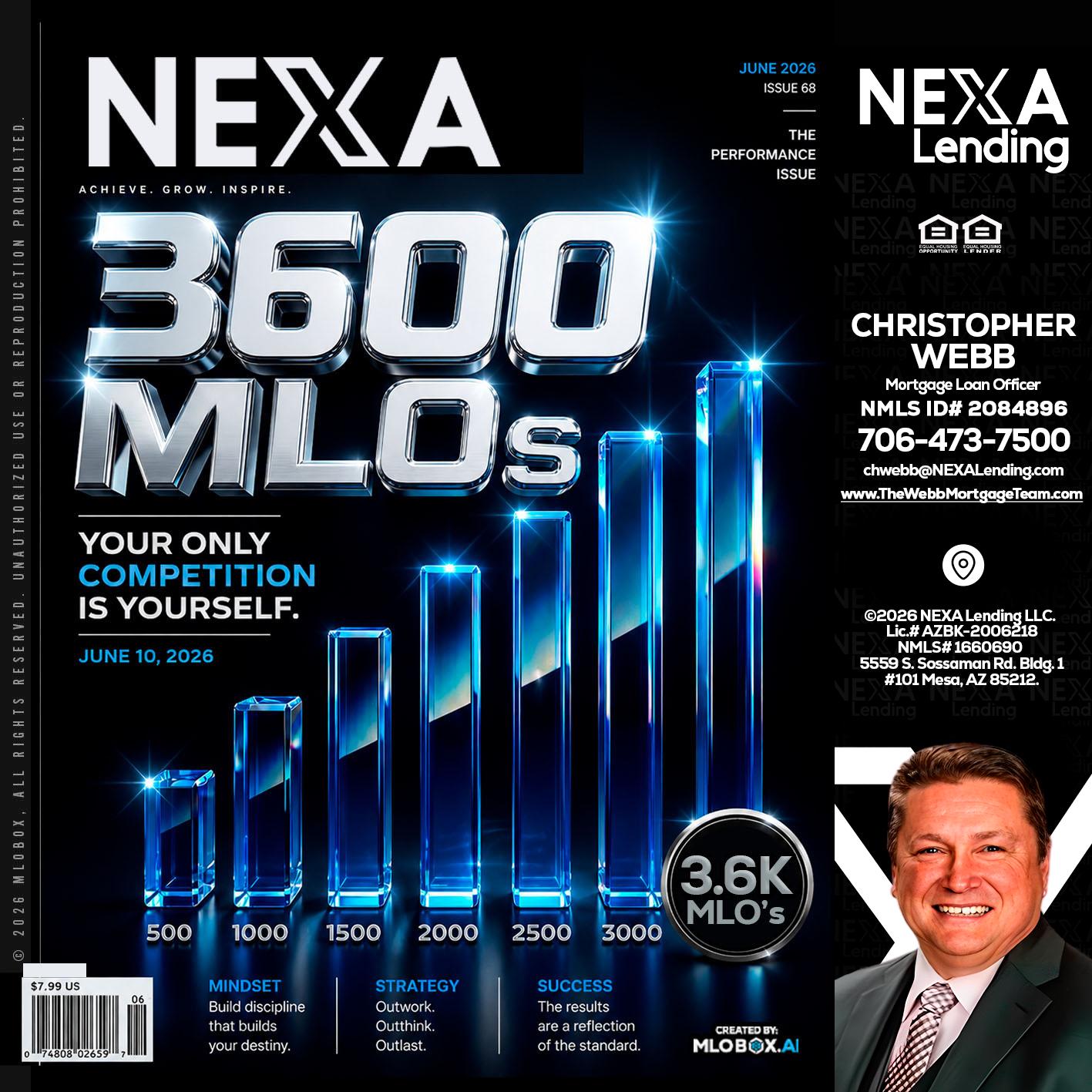 3600 MLOs - Christopher Webb -Mortgage Loan Officer