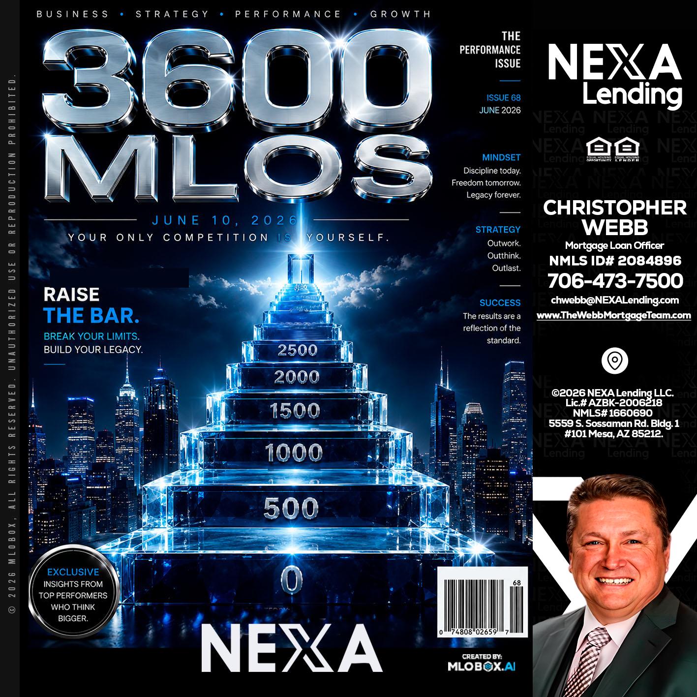3600 MLOs - Christopher Webb -Mortgage Loan Officer