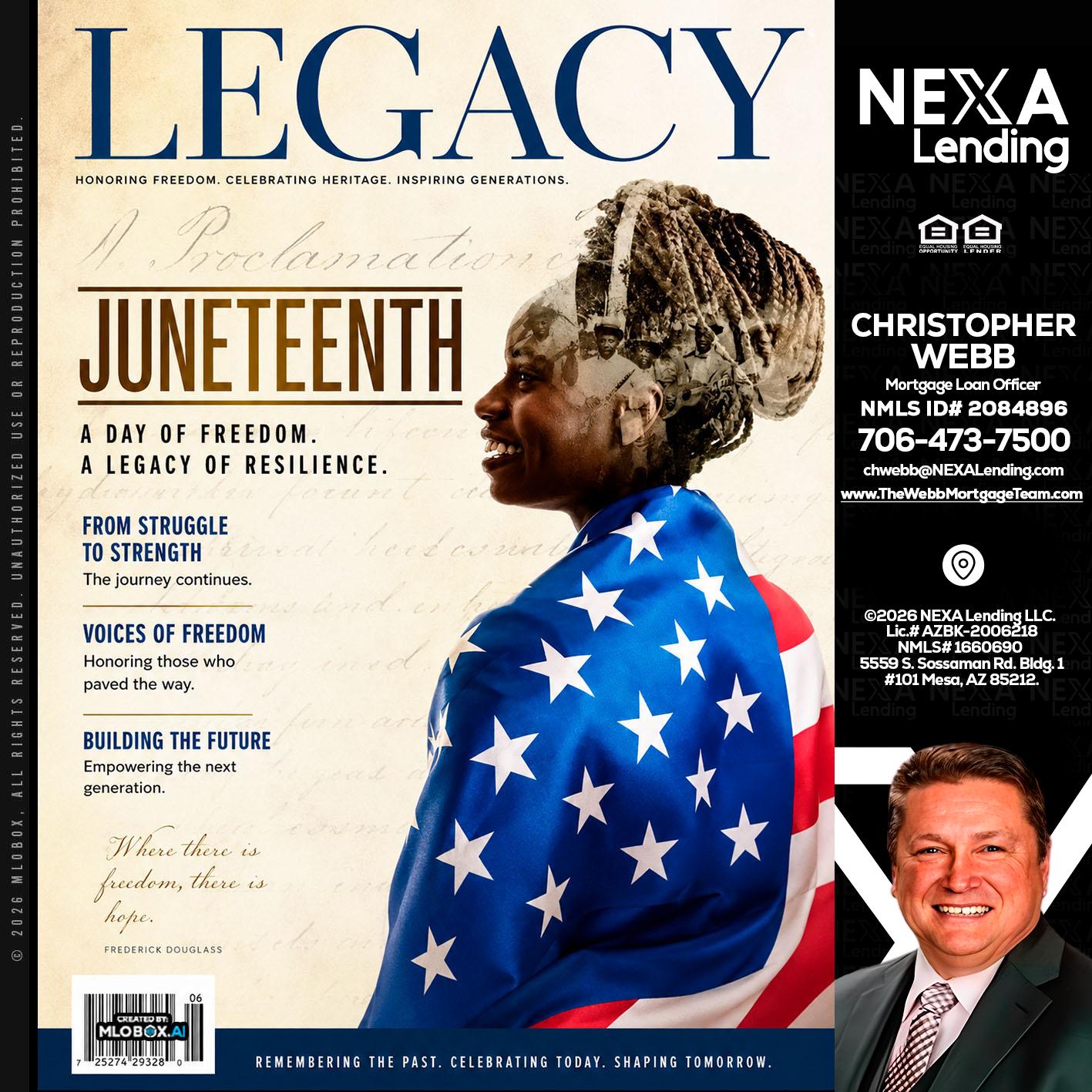 LEGACY - Christopher Webb -Mortgage Loan Officer