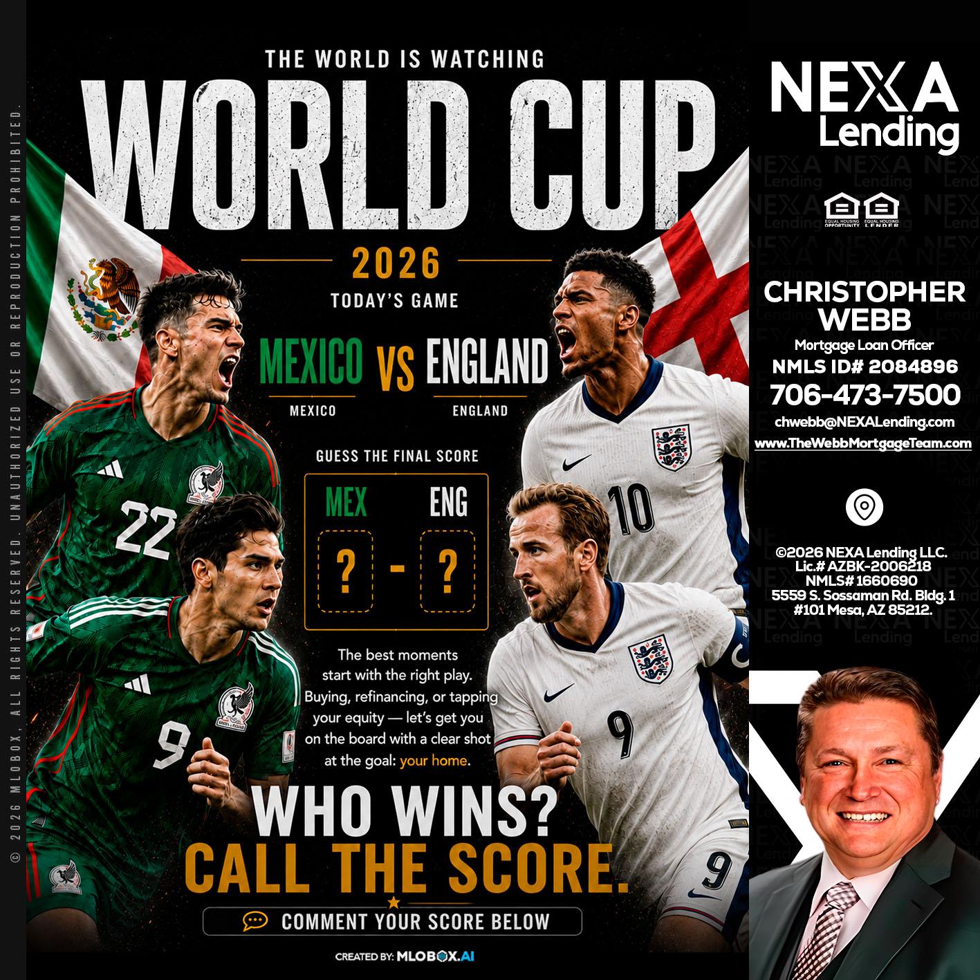WHO'S WIN - Christopher Webb -Mortgage Loan Officer