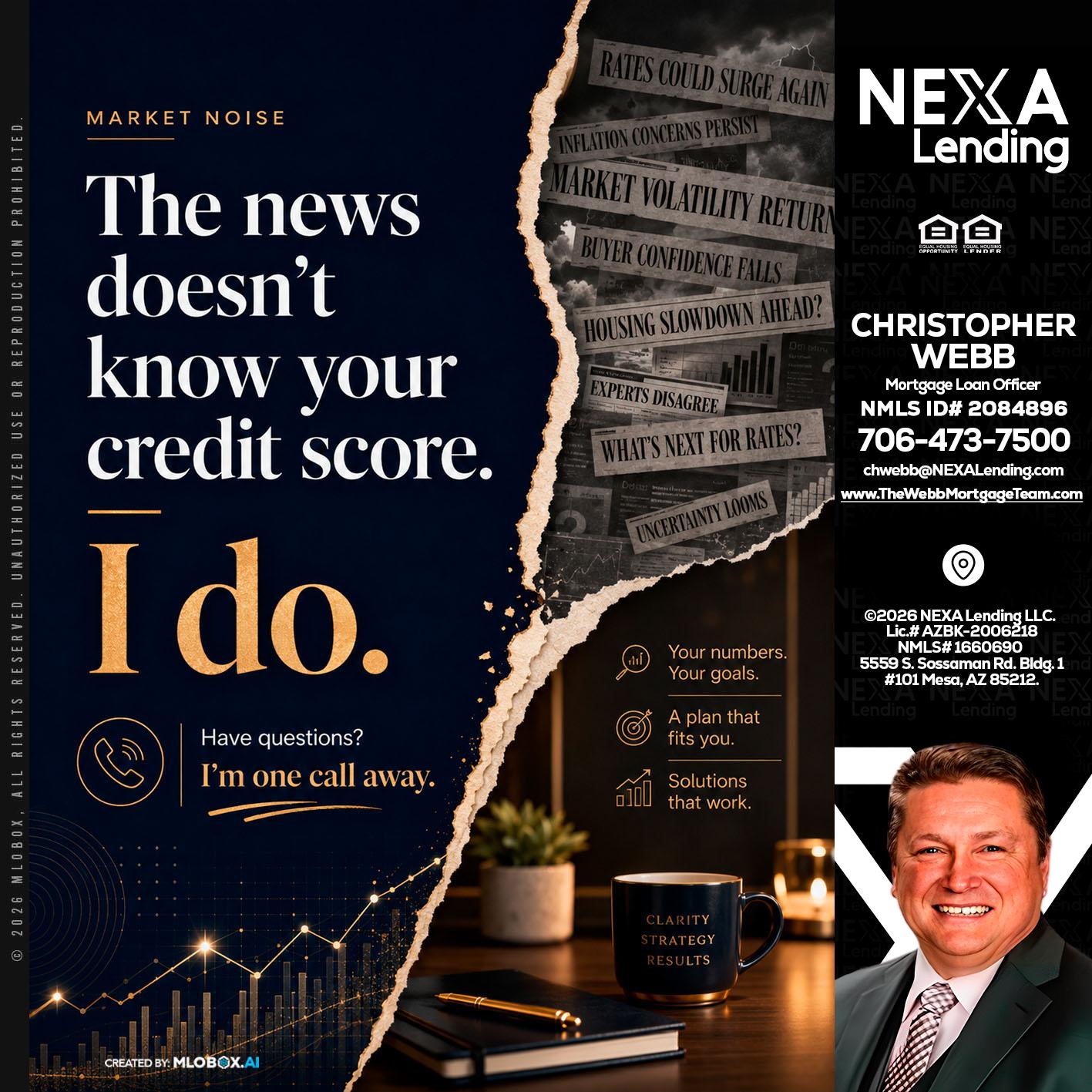 MARKET NOISE - Christopher Webb -Mortgage Loan Officer