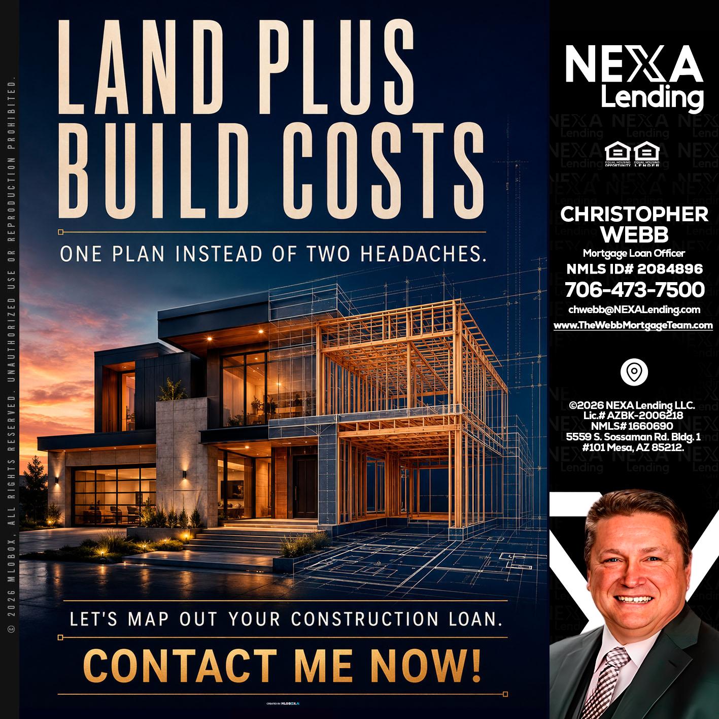 LAND PLUS - Christopher Webb -Mortgage Loan Officer
