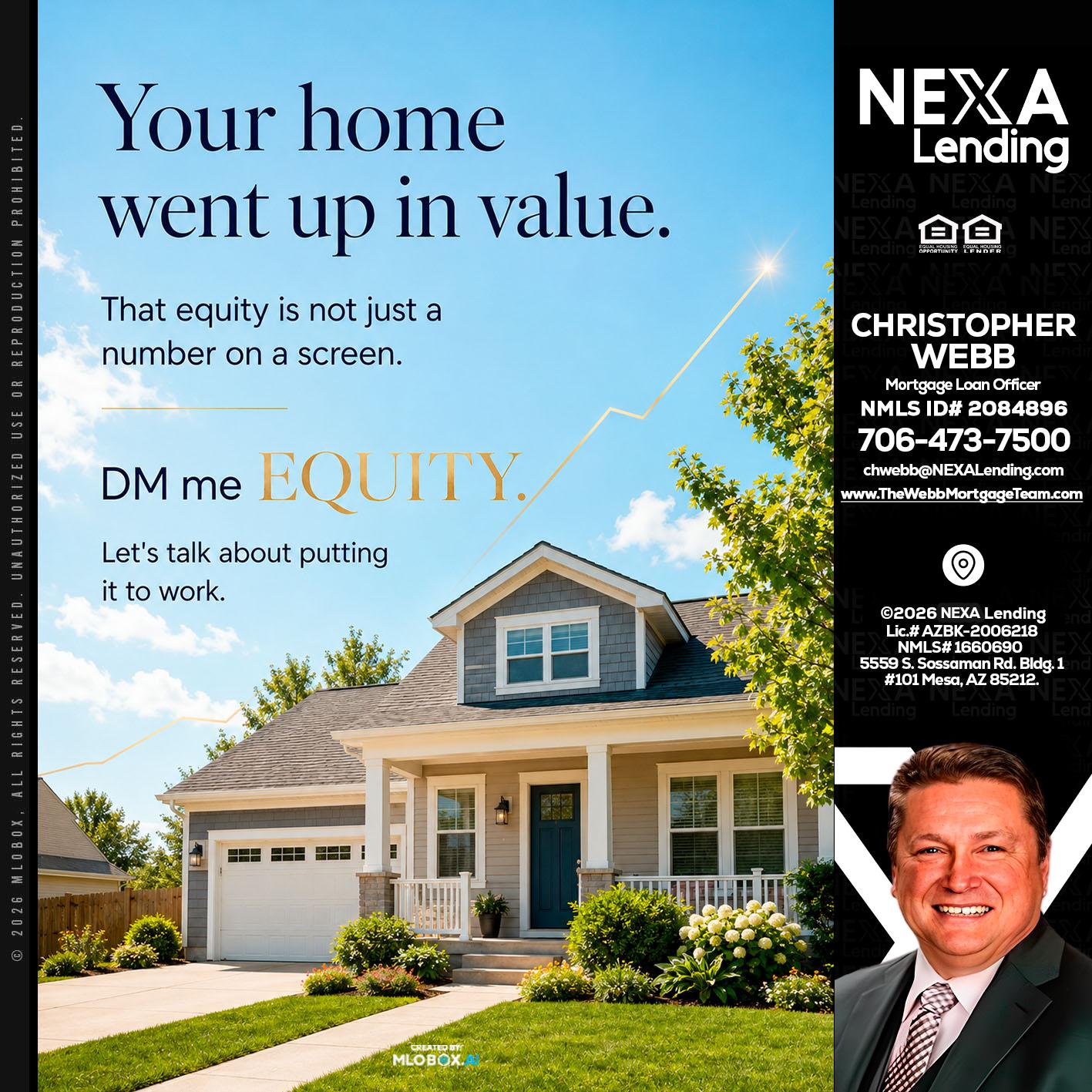 YOUR HOME - Christopher Webb -Mortgage Loan Officer
