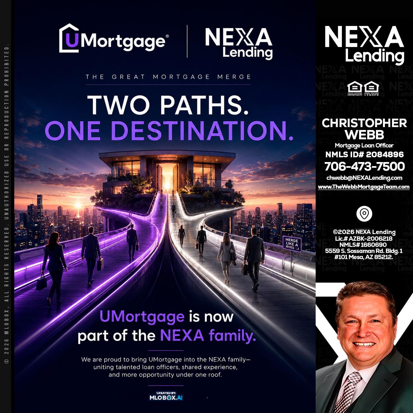 two path - Christopher Webb -Mortgage Loan Officer