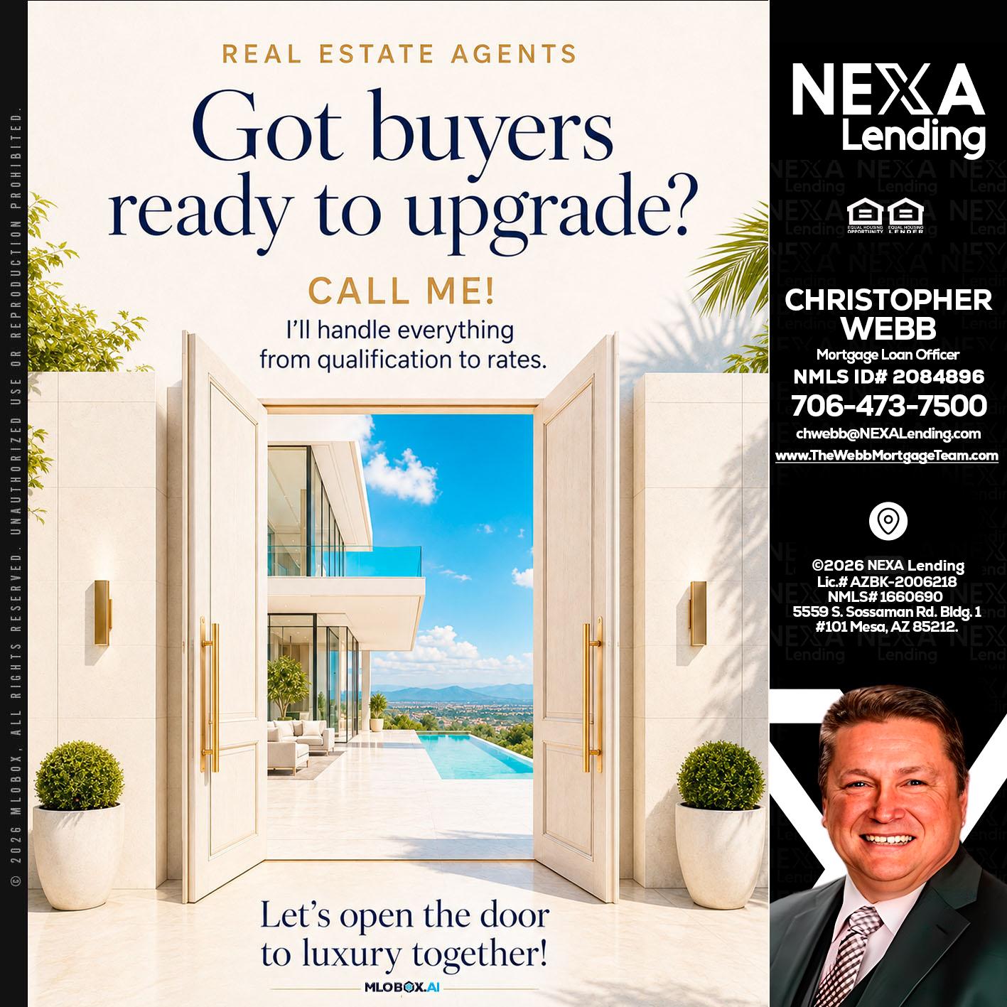 got buyers? - Christopher Webb -Mortgage Loan Officer