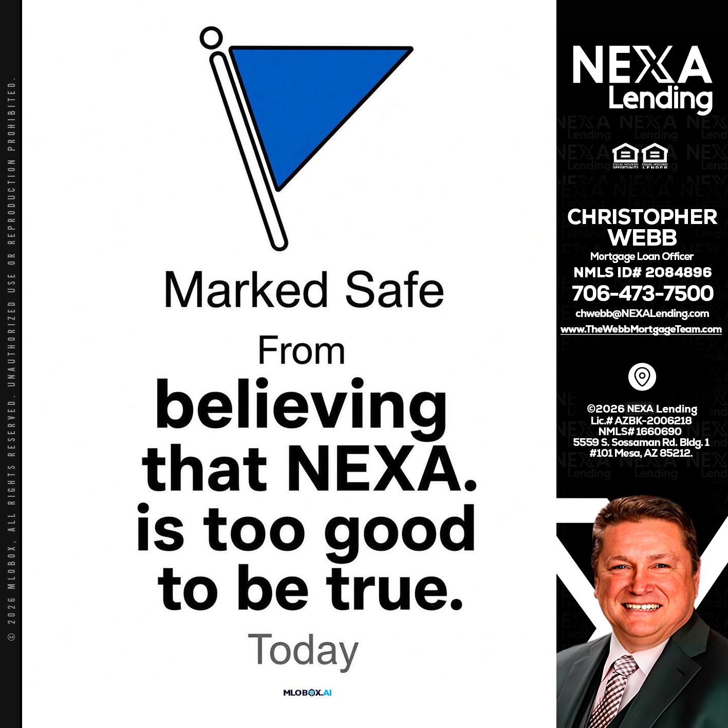 MARKED SAFE - Christopher Webb -Mortgage Loan Officer