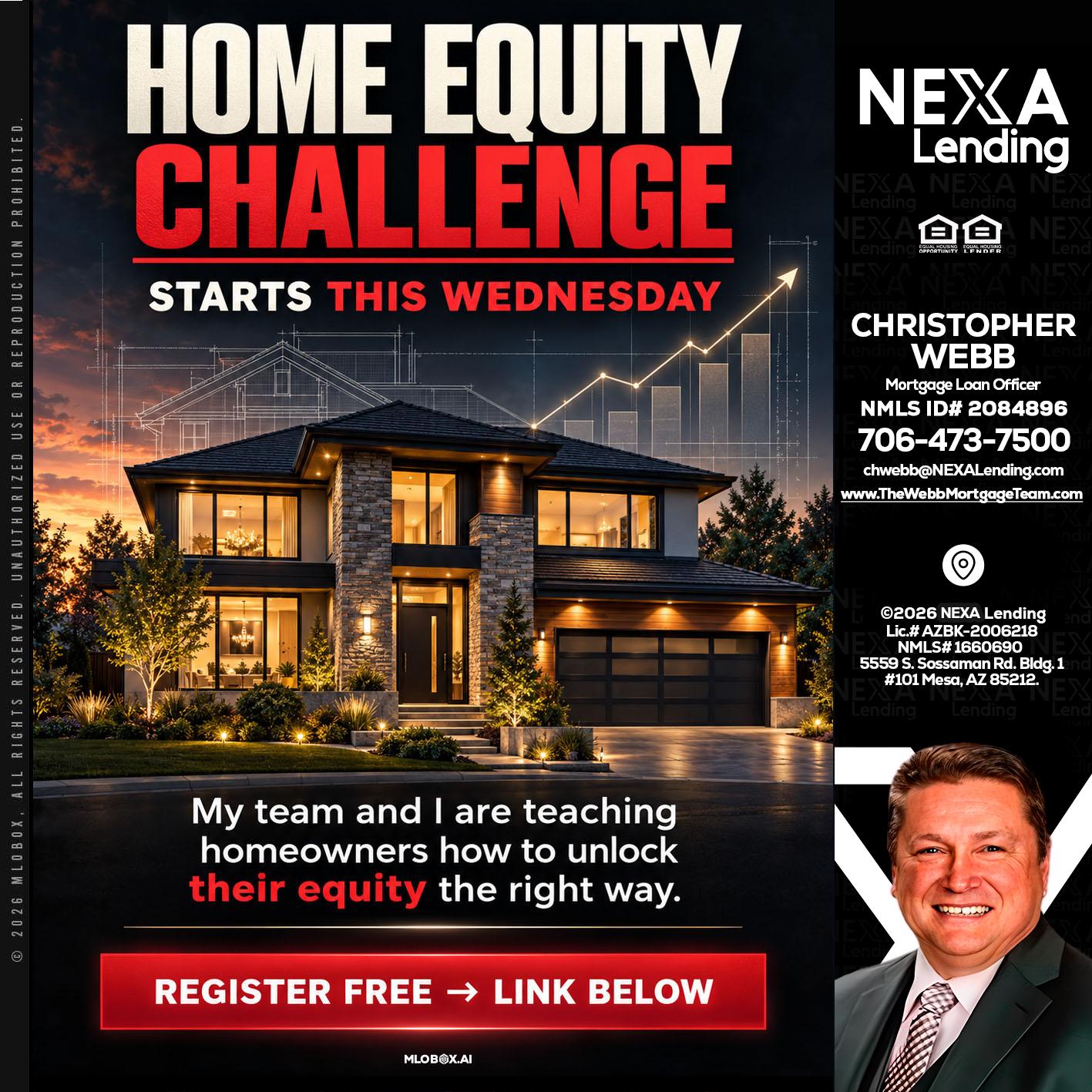 HOME EQUITY - Christopher Webb -Mortgage Loan Officer